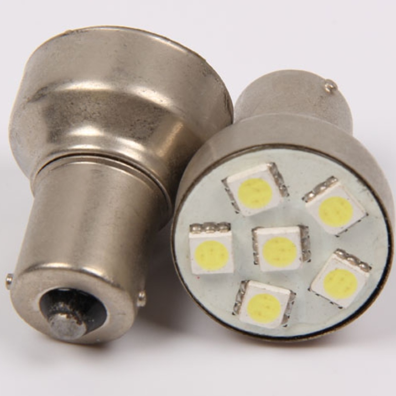 bil blinklys 6smd 5050 blinklys s25 1156 p21w