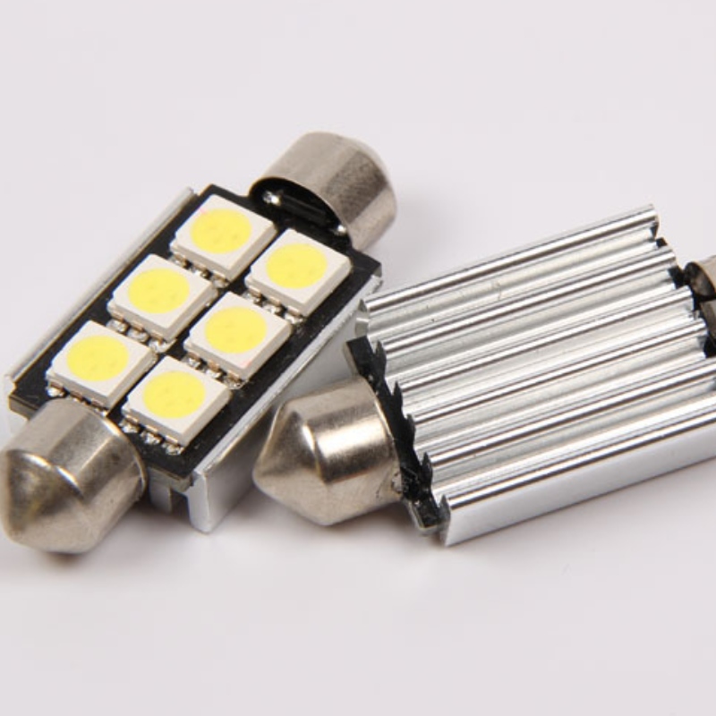 5050 6smd canbus fejlfri 36mm auto bil led festlampe led indvendig lys